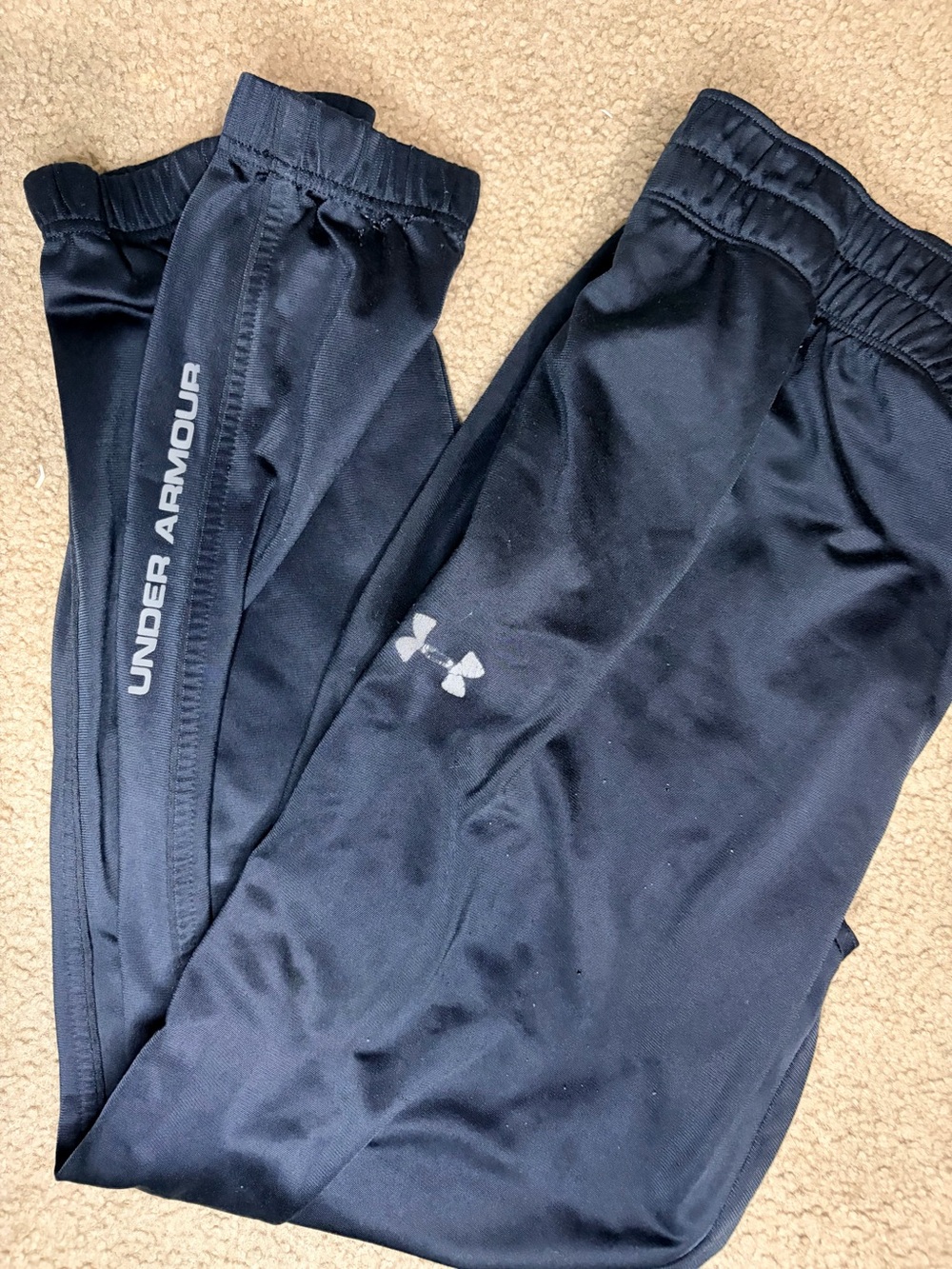 Under Armour Black Men’s  Performance Joggers with Logo